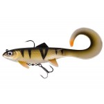 Leurre souple armé Effzett Pike Seducer Curl Tail 18 cm DAM