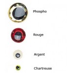 Oeil Relief Autocollant 6mm JMC
